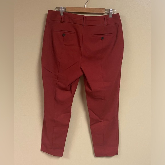 LOFT Ankle Trouser in Julie fit (Brick Red) - Picture 2 of 6